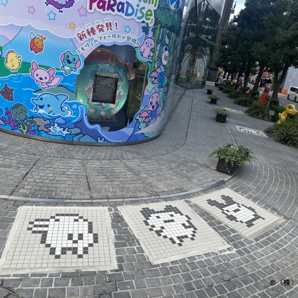 たまごっち30周年記念　モザイクタイルパネル